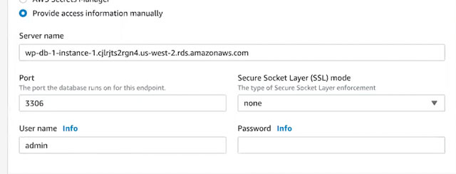 Endpoint config