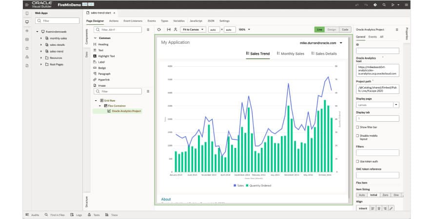 Embedded Analytics Defined | Oracle India