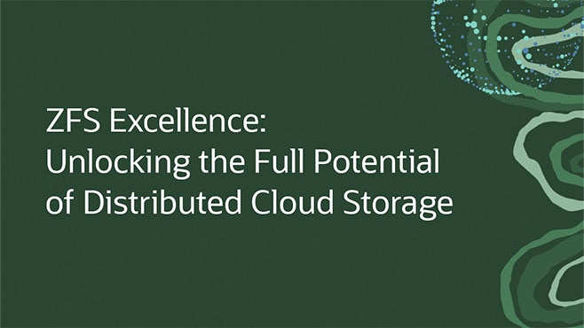 ZFS Excellence: Unlocking the Full Potential of Distributed Cloud Storage