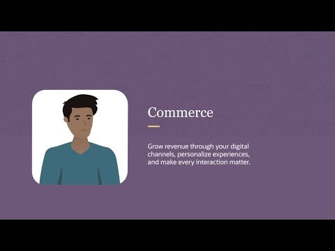 العرض التوضيحي لـ Oracle Commerce