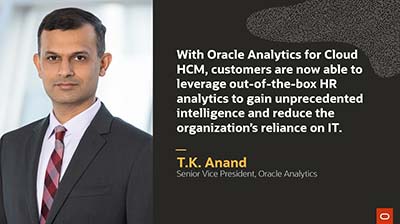 Oracle Announces Oracle Analytics for Cloud HCM to Enable HR Teams to ...