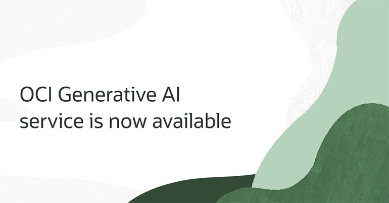 OCI Generative AI