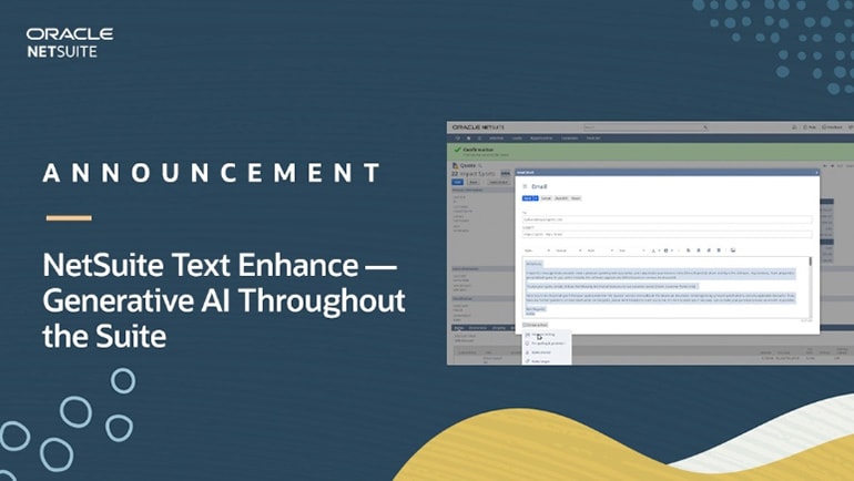 NetSuite Text Enhance