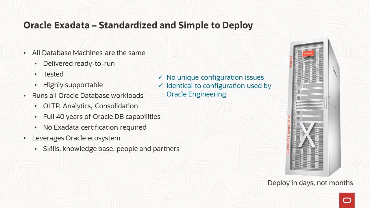 Oracle Exadata Database Machine | Oracle Technology Network | Oracle СНГ