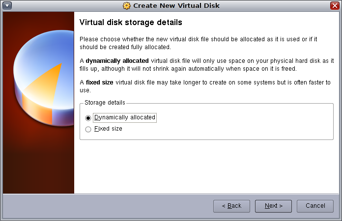 Create New Virtual Disk 1