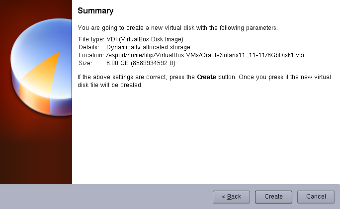 Create New Virtual Disk 3