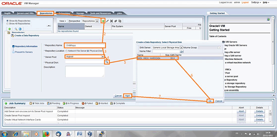 Creating a storage repository