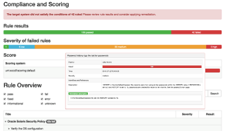 Oracle Solaris make compliance reporting dramatically