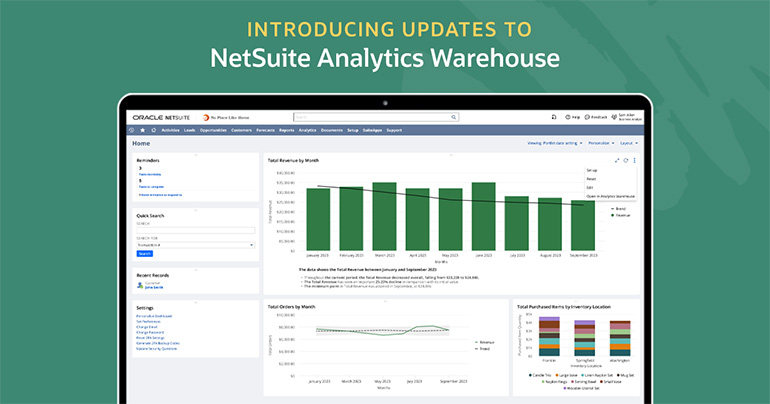 Référentiel NetSuite Analytics