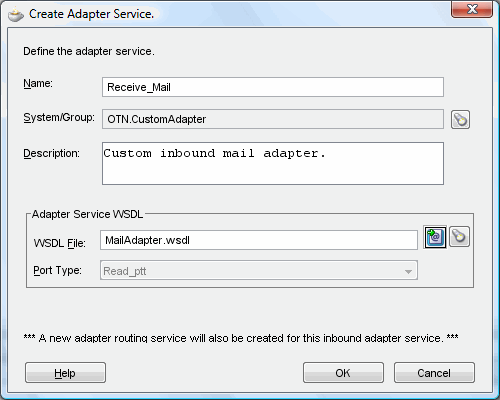 Creating a custom adapter