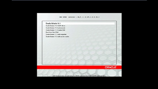 Oracle Solaris 11 Install Options