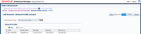 Selecting Non-Internet Routable