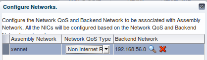 Select Backend Network