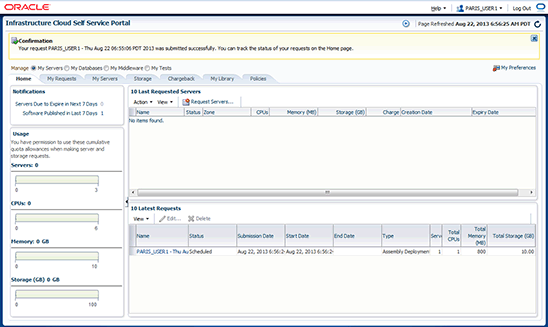 Deployment of the new server starts