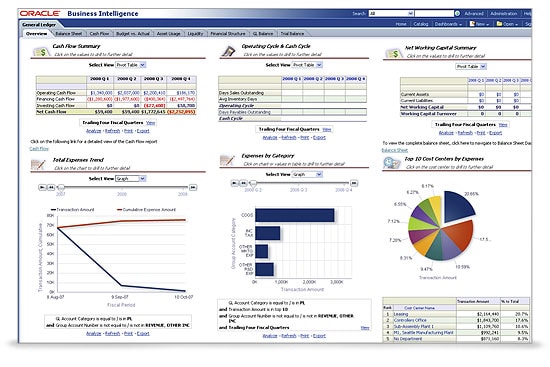 Oracle Financial Analytics