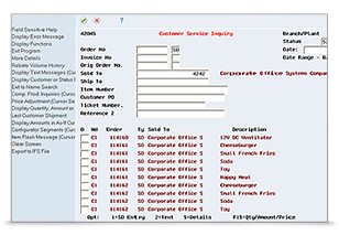 JD Edwards World Sales Order Management