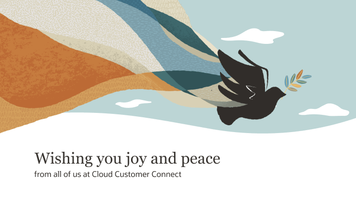 Wishing you joy and peace