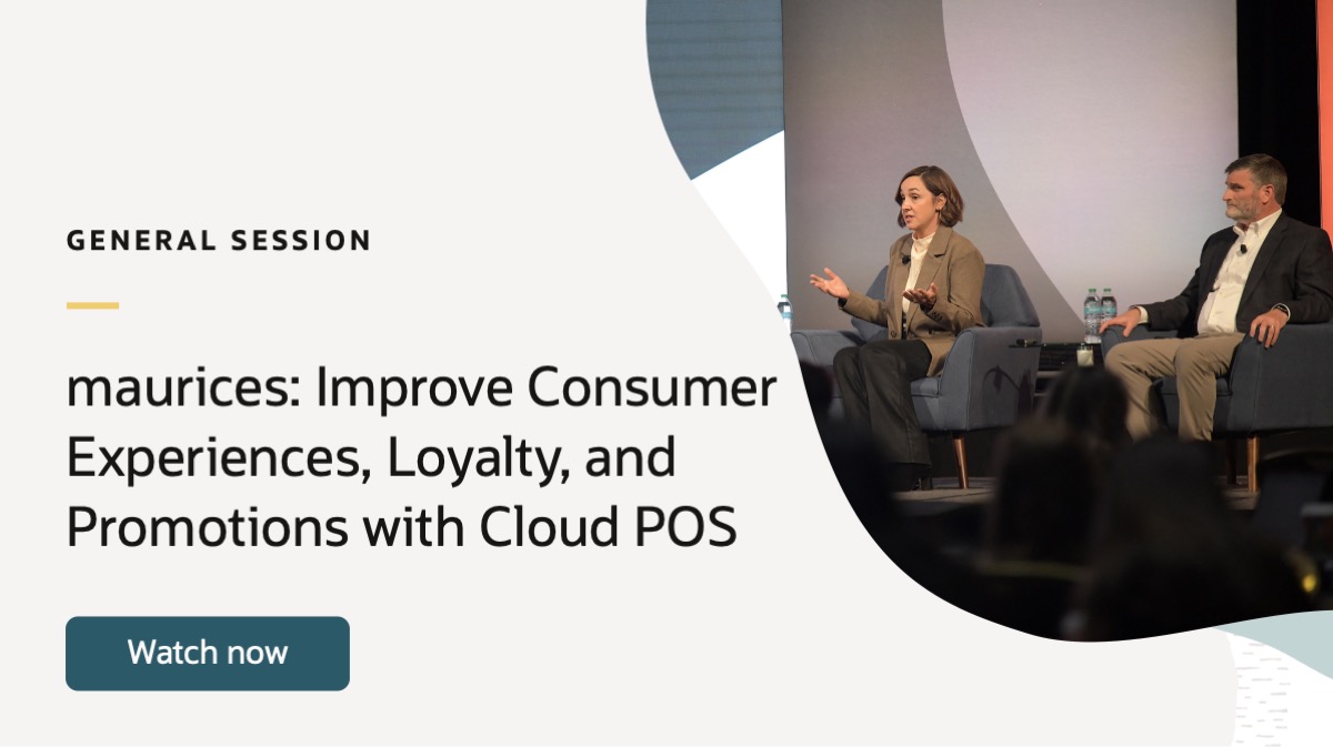 maurices: improve consumer experiences, loyalty, and promotions with cloud pos