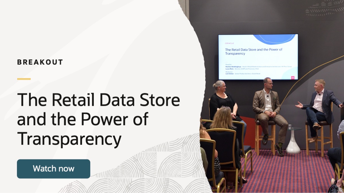 the retail data store and the power of transparency