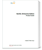 MySQL Enterprise Edition Product Guide