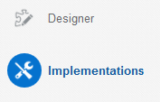 Click to open the Implementations page