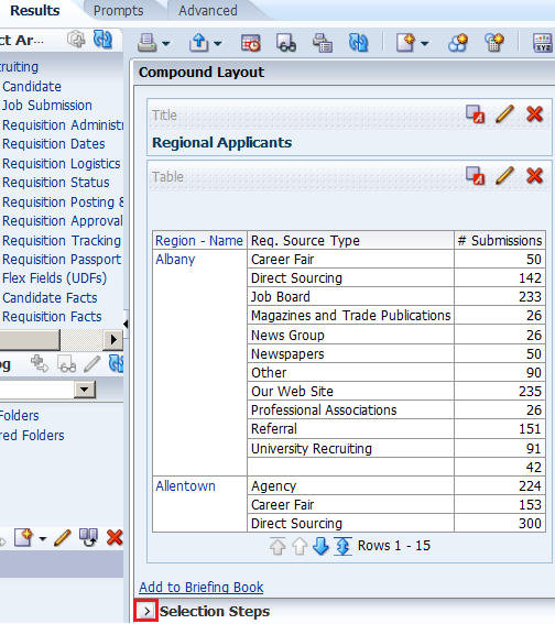 Creating Analyses and Building Dashboards