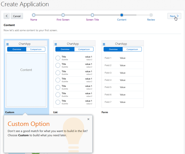 Creating A Mobile Application In Oracle Visual Builder Cloud Service