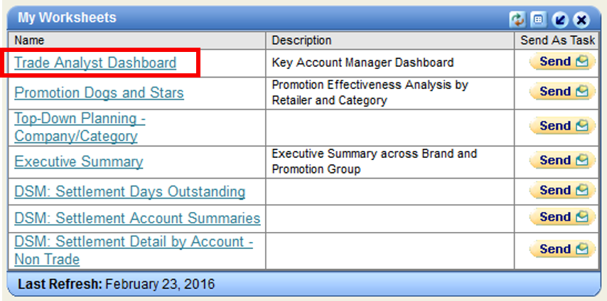 Open Trade Analyst Dashboard