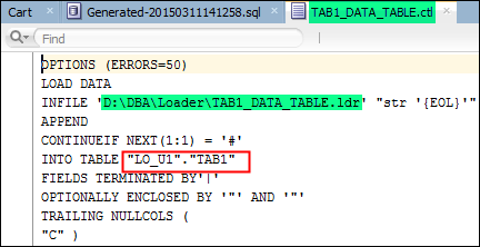 Loading On-Premises Data To The Tables Of The DBaaS Database