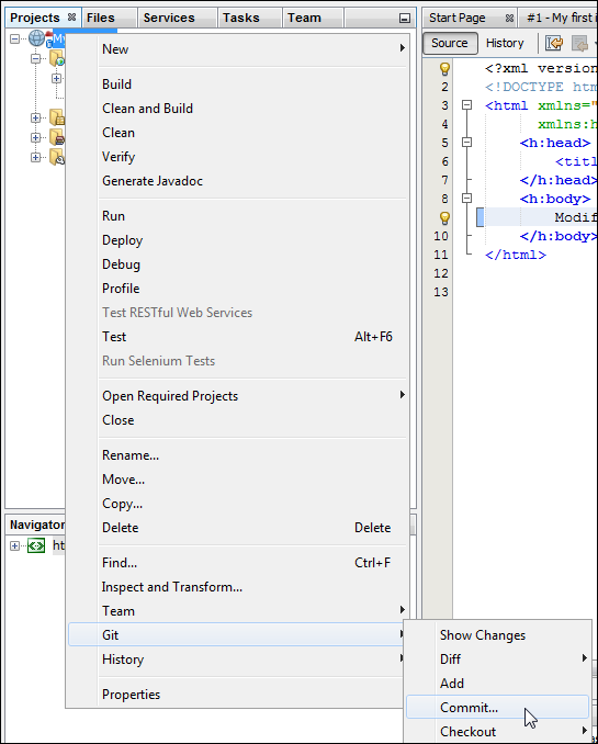 Committing modified file