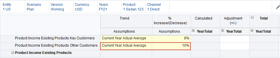 EnterTrendandPercentIncrease