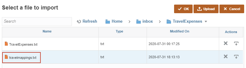 Selecting spcmap.txt