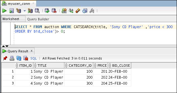 Creating and Maintaining Oracle Text Indexes