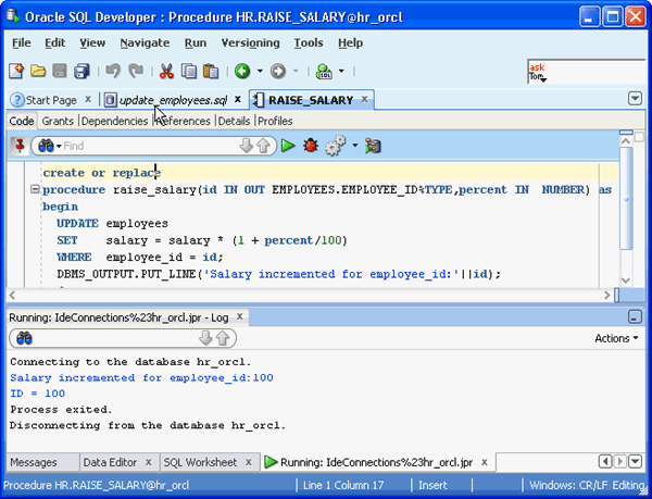 Oracle SQL Developer 2.1 New Features