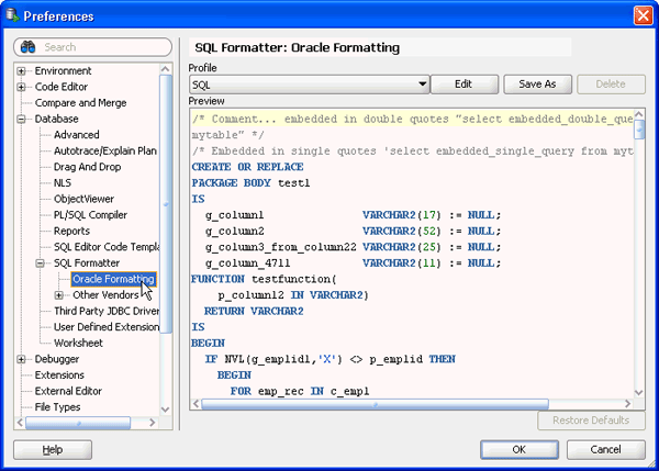 Oracle live sql как пользоваться