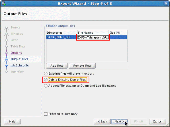 Sql server dump file location