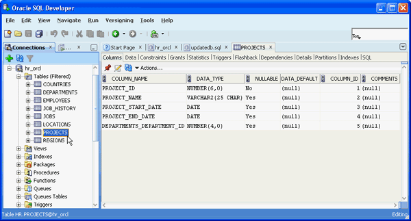 Re-engineering Your Database Using Oracle SQL Developer Data Modeler