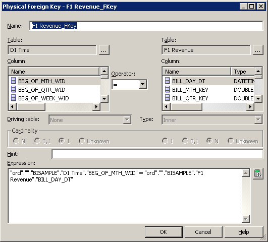 Creating a Repository Using the Oracle BI Administration Tool