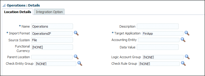 Details grid