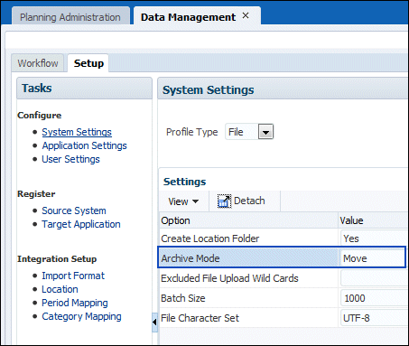 SYstem Settings