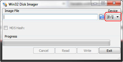 Win32 Disk Imager