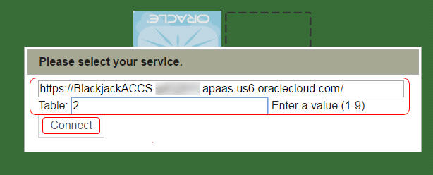 Select service window