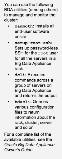 Introduction To The Oracle Big Data Appliance