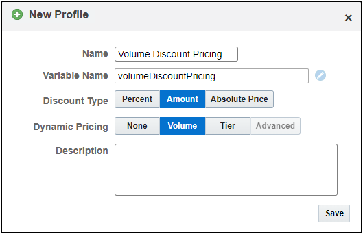 New Volume Profile