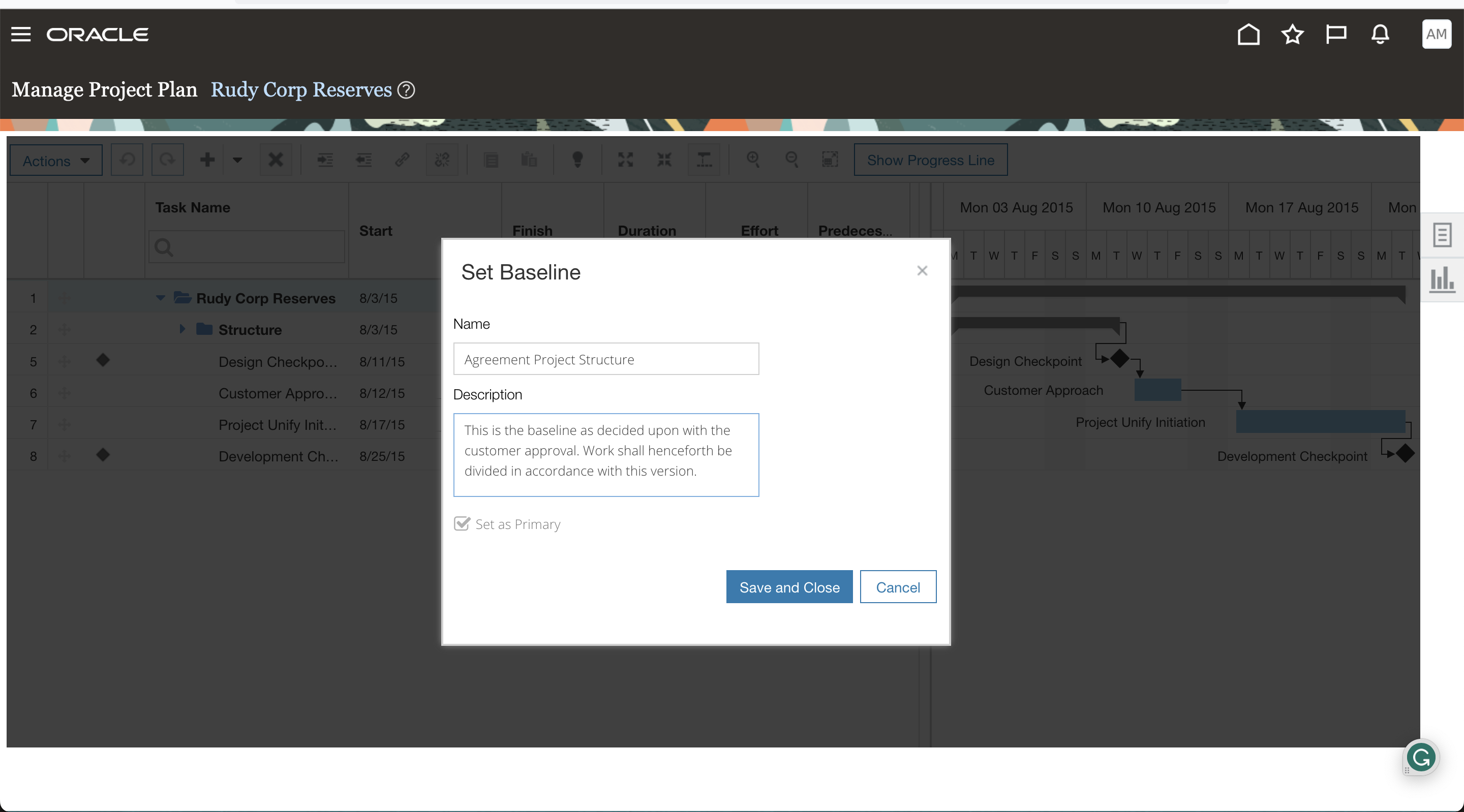 Setting a New Baseline