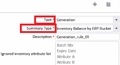 Item Summary Generation Rules