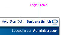 Login Stamp