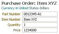 Currency in Editable Form Layout with Key Notation