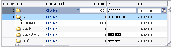 Click-To-Edit Table with Required Field Indicator in Cell