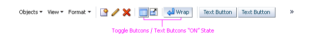 Toggle buttons shown in 'On' state